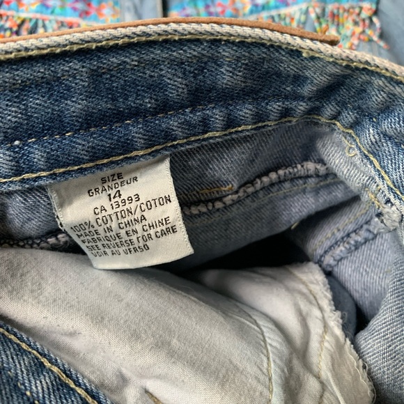 Vintage Gitano Jeans and Shirt Set Western Beaded Youth 9/10 11/12 Stampede - Picture 12 of 13